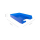 Galerie Biella Briefkorb Parat-Plast Blau transparent Bild 3