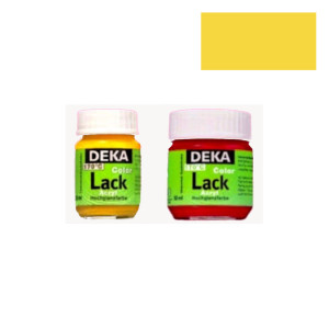 Deka Lack Glasmalfarbe hochglanz gelb 20ml