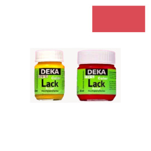 Deka Lack Glasmalfarbe hochglanz karmin 20ml