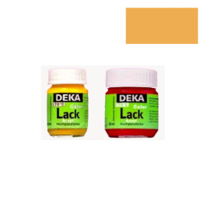 Deka Lack Glasmalfarbe hochglanz ocker 20ml