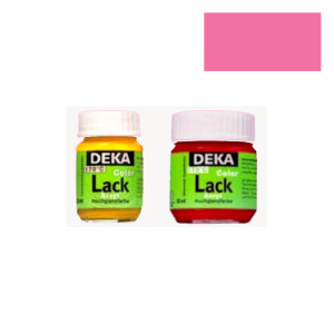 Deka Lack Glasmalfarbe hochglanz rosa 20ml