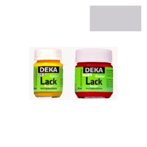 Deka Lack Glasmalfarbe hochglanz silber 20ml