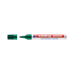 Edding 3000 Permanentmarker 1.5 - 3mm Grün