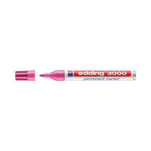 Edding 3000 Permanentmarker 1.5 - 3mm Pink