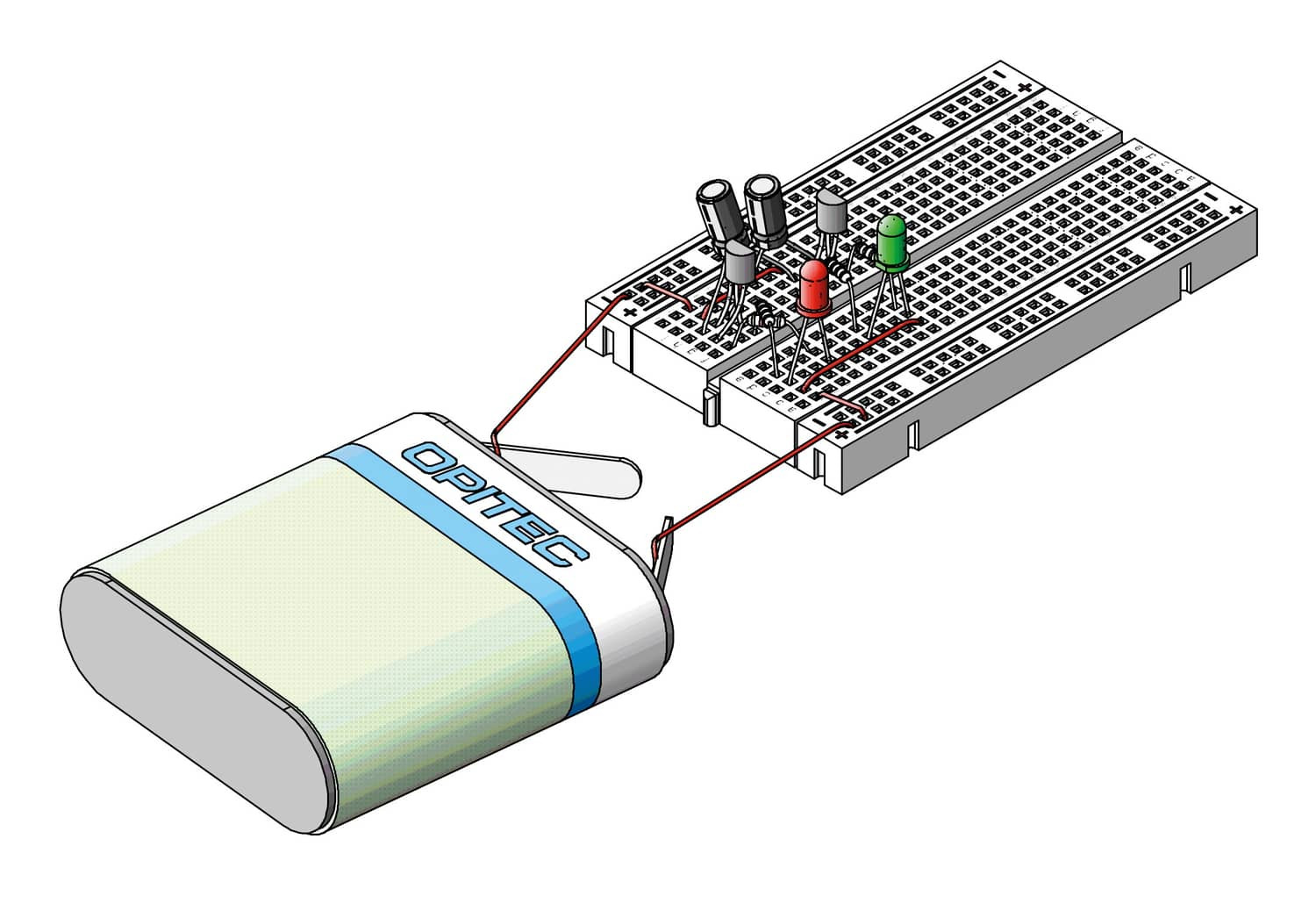 Elektronik Lernprogramm Mit Breadboard | Bischoff AG