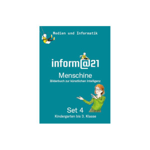 Inform@21 Kindergarten bis 3. Klasse Mappe - Set 4 inkl. Bilderbuch Menschine