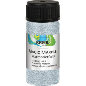 Kreul Magic Marble Marmorierfarbe 20ml glitzersilber