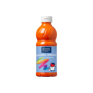 Lefranc & Bourgeois Gouache Liquide Redimix 500ml orange