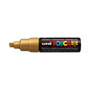 Marker Posca 8mm met.gold