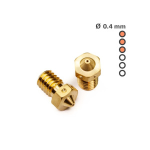 Messingdüse V6, 0.4mm für Prusa