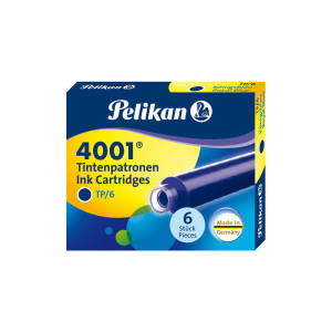 Pelikan Tintenpatrone 4001 TP / 6 Blau 6er Etui