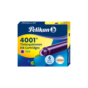 Pelikan Tintenpatrone 4001 TP / 6 Violett 6er Etui