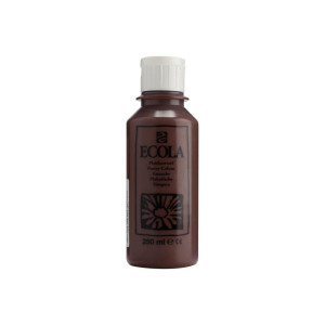 Talens Ecola Gouache Plakatfarbe 250ml Braun